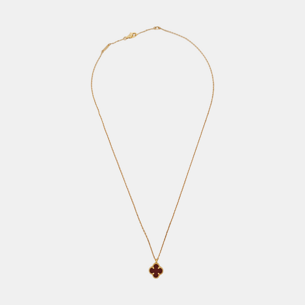 Sweet Alhambra 18k Rose Gold Necklace