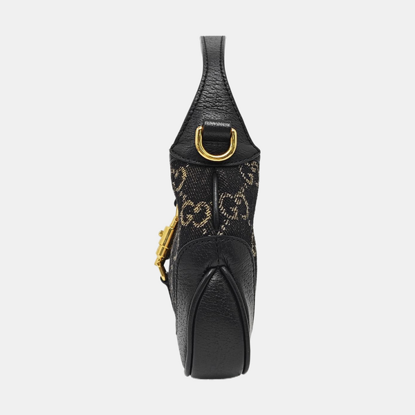 Jackie 1961 Mini Monogram Denim Black