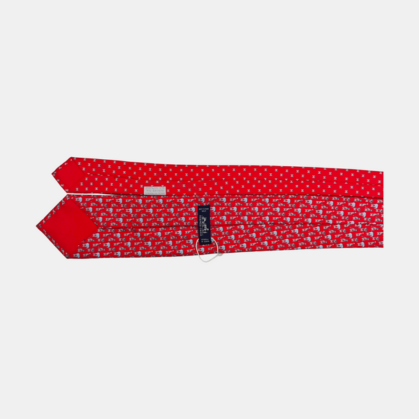 Mulberry Silk Tie Red