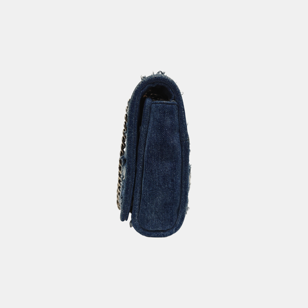 Denim Shoulder Bag Blue