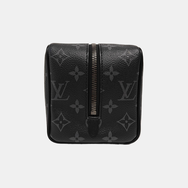 DOPP Monogram Coated Canvas Black