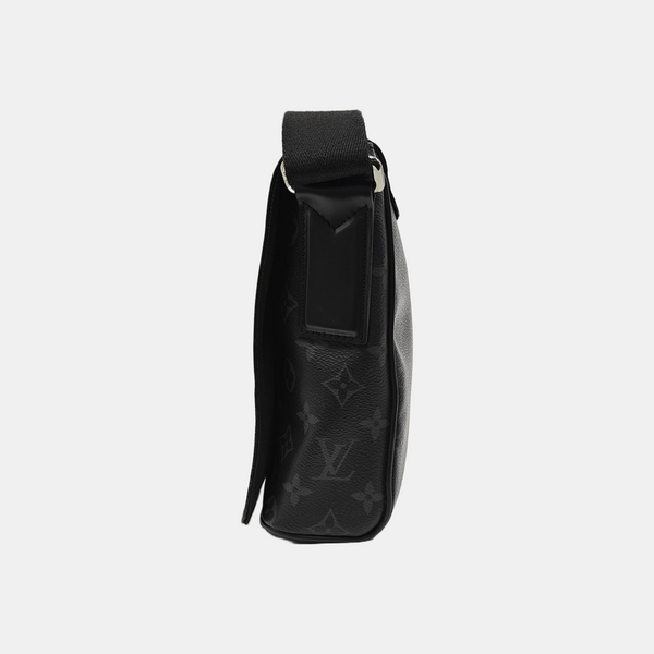 DISTRICT PM Monogram Coated Canvas Black