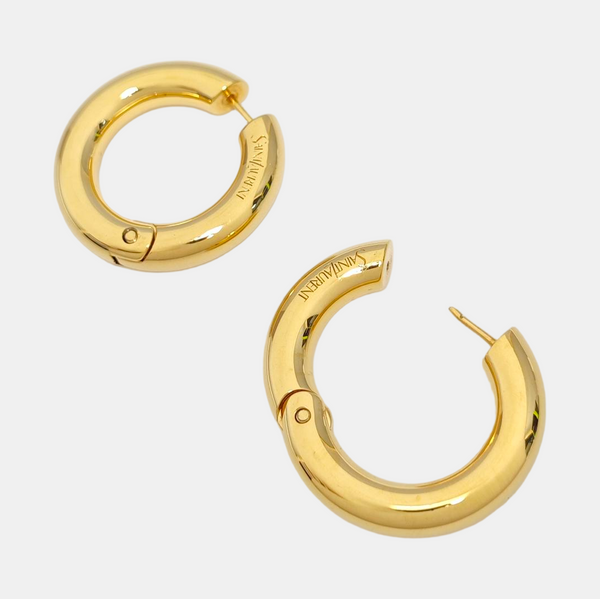 Metal Gold Earrings