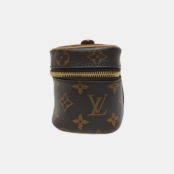 NICE Super Mini Monogram Coated Canvas Brown