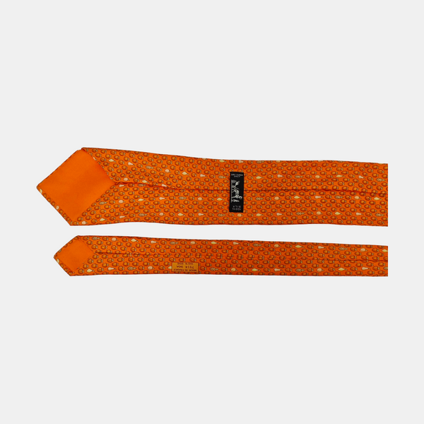 Mulberry Silk Tie Orange
