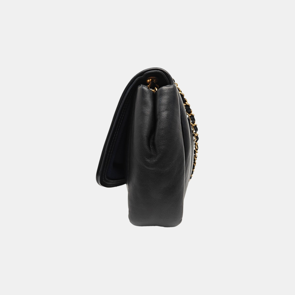 Vintage Puffy Lambskin Black