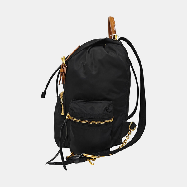 The Rucksack Nylon Black