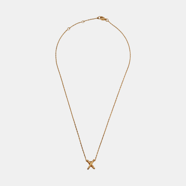 Jeux De Liens 18k Rose Gold Necklace