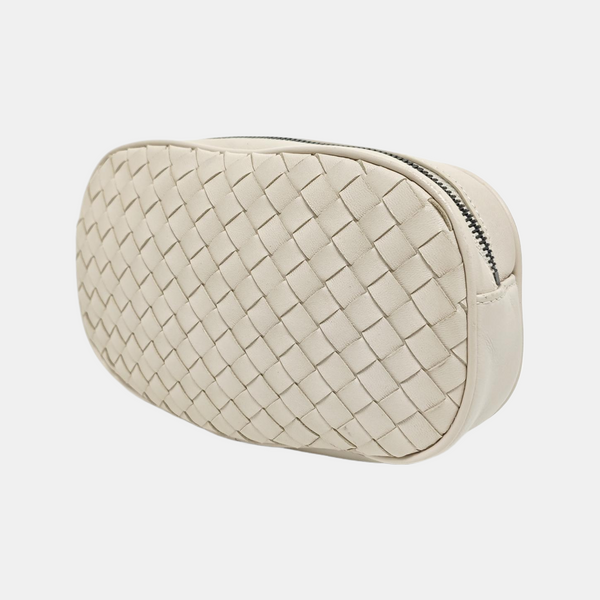 Calfskin Shoulder Bag White