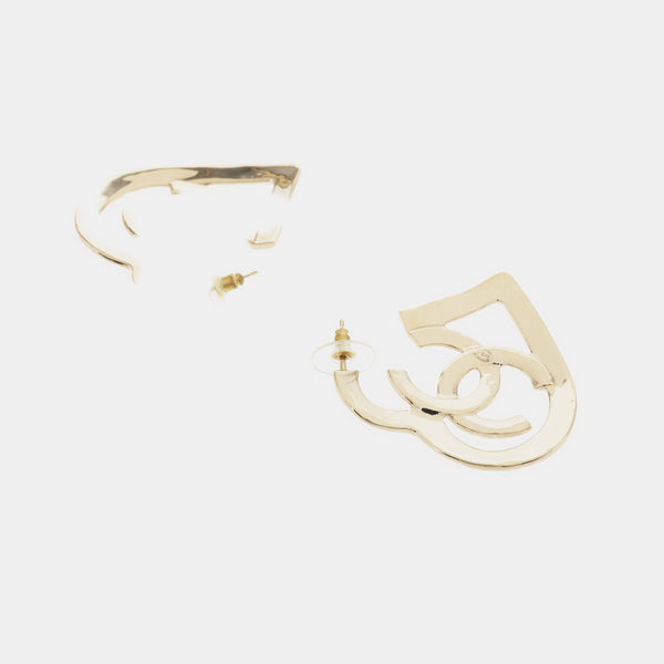Metal Gold Earrings