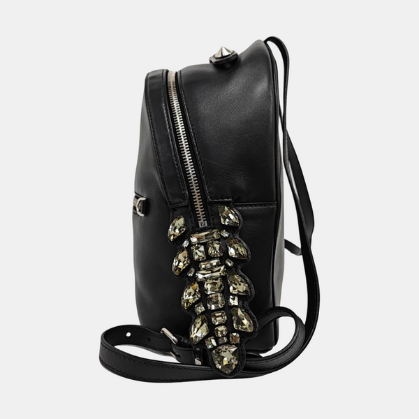 Authenticated pre-owned By The Way Calfskin Black - Backpack at Looply