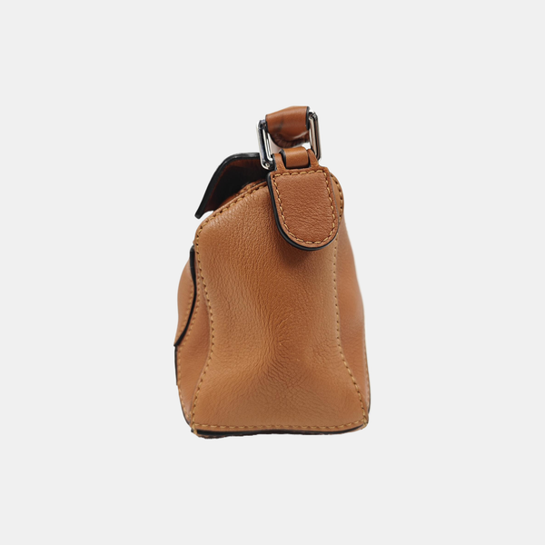 Puzzle Mini Calfskin Brown