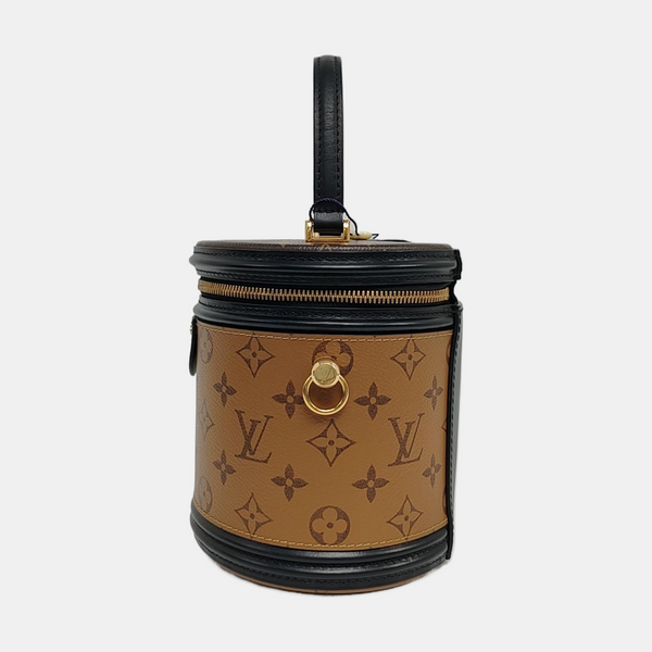 CANNES PM Monogram Coated Canvas Brown