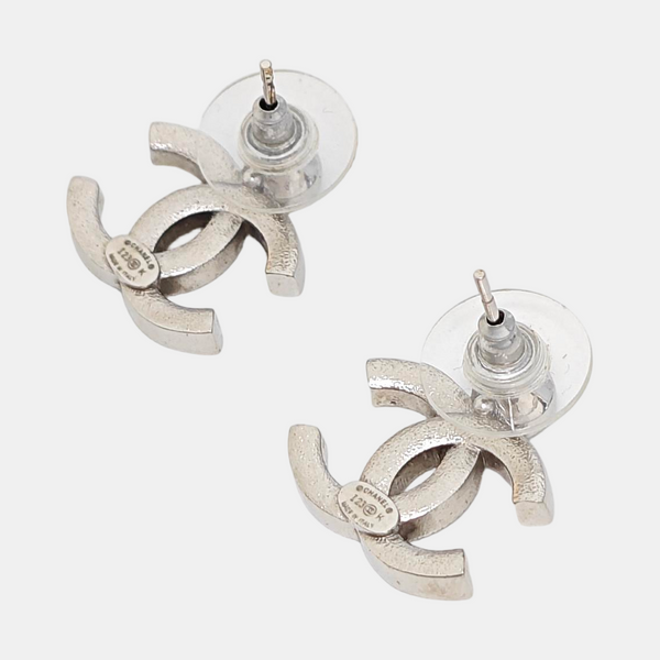 Metal Silver Stud Earrings