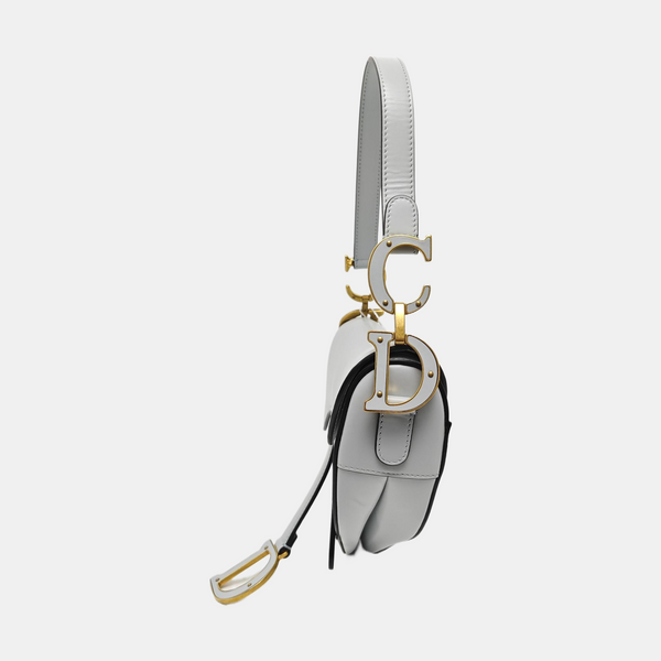 Saddle Small Calfskin Blue