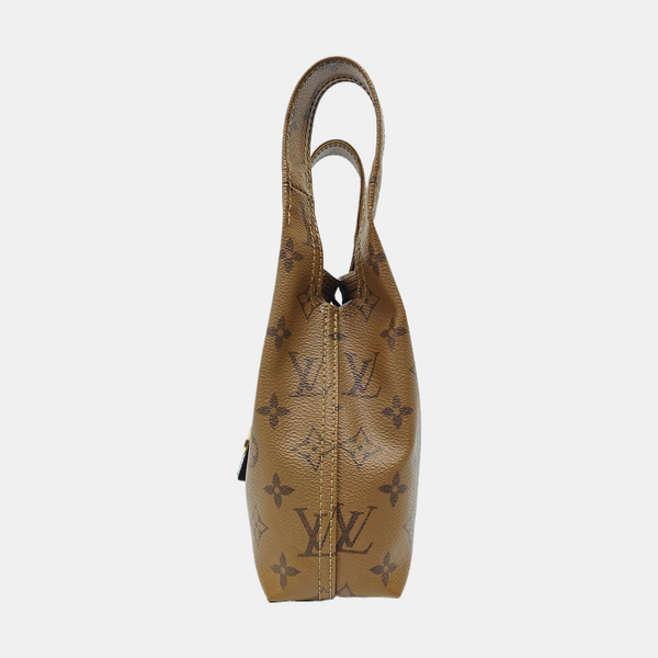 ATLANTIS BB Monogram Coated Canvas Brown
