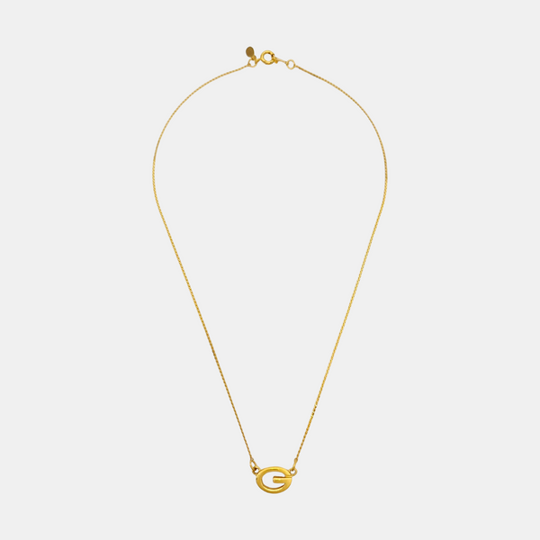 G Link Metal Gold Necklace