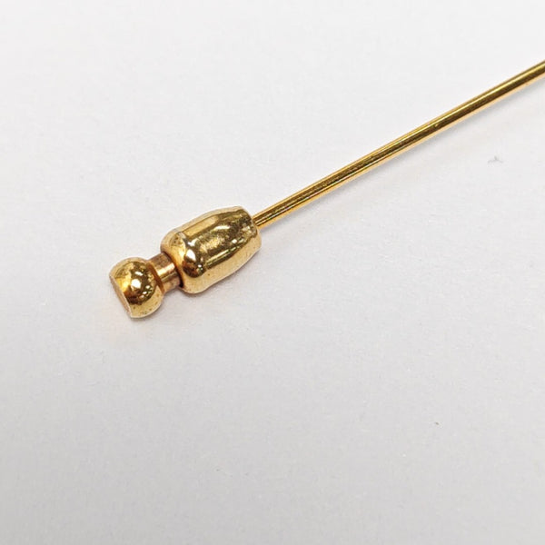 Metal Gold Brooch