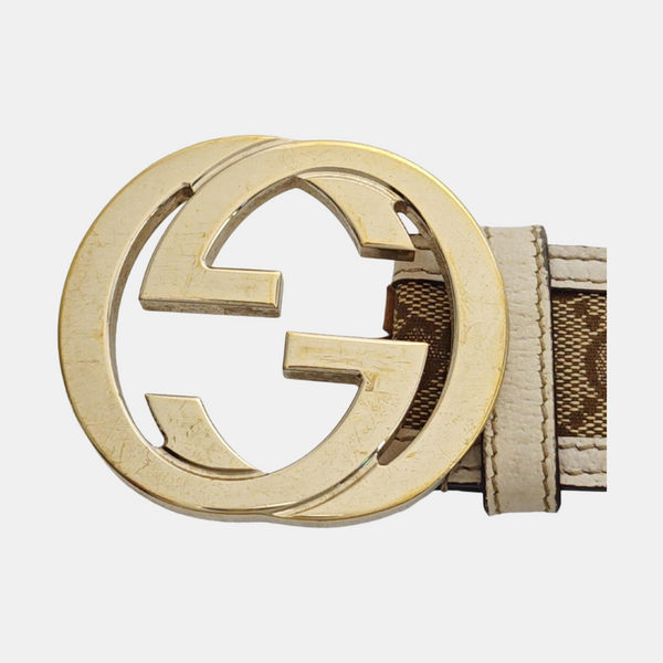 Fabric Belt Brown