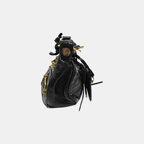 Le Cagole Small Calfskin Black