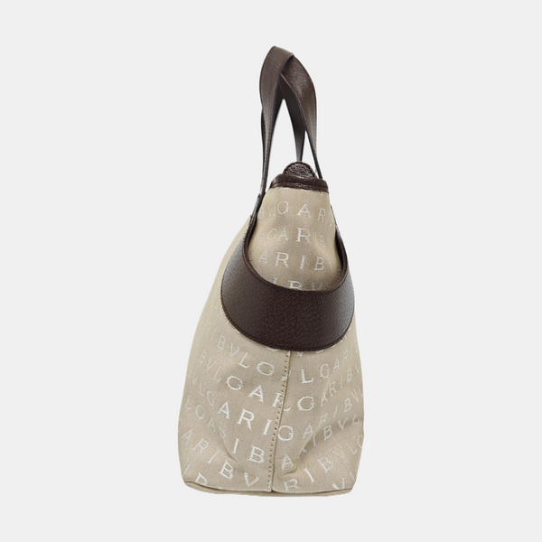LA MANIE DES LOGOS Canvas Beige