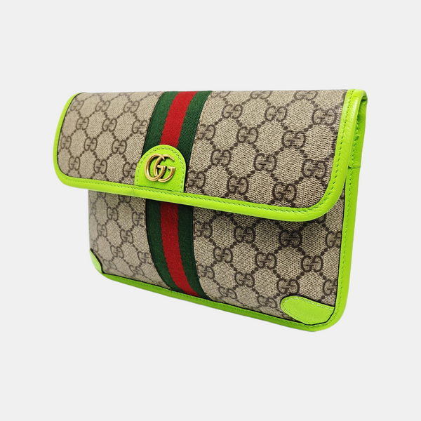 Neo Vintage Small Monogram Coated Canvas Beige