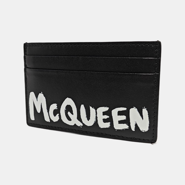 Leather Card Holder Black