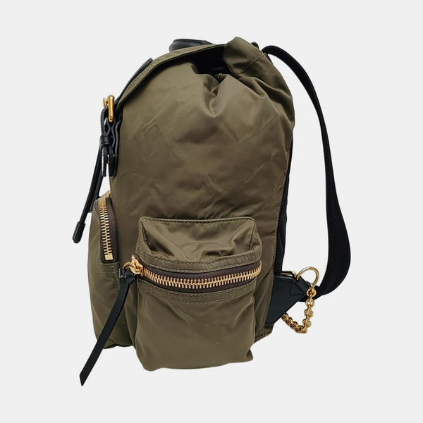The Rucksack Medium Nylon Green
