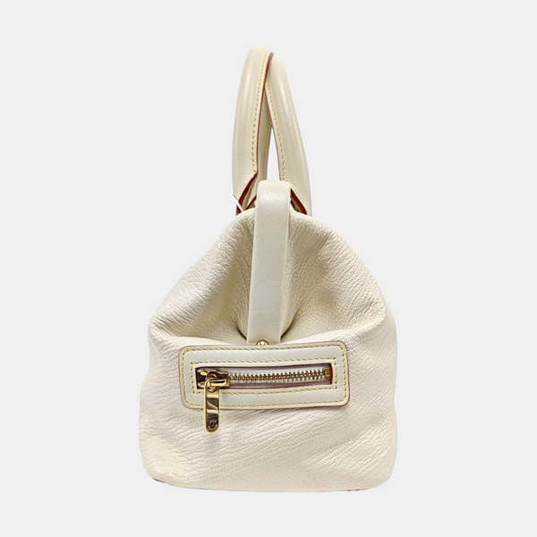 L'INGENIEUX PM Calfskin White