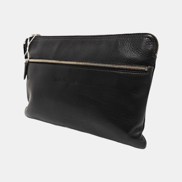 Calfskin Clutch Black