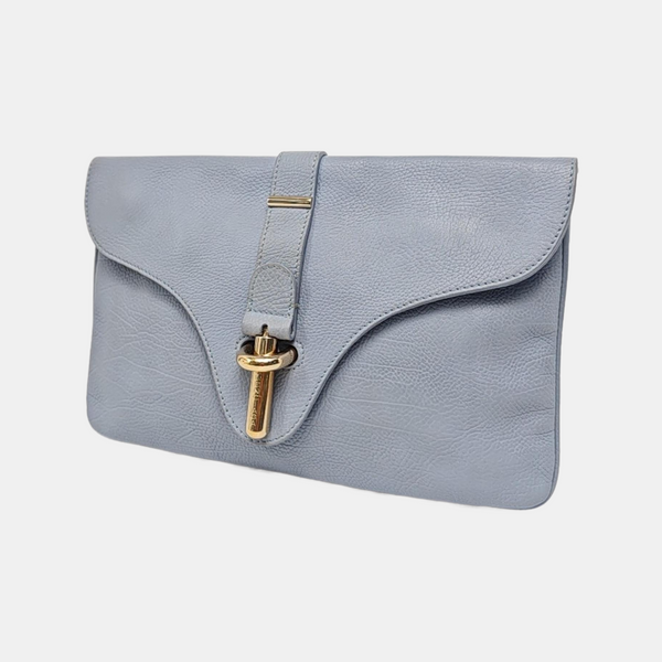 Tube Calfskin Blue