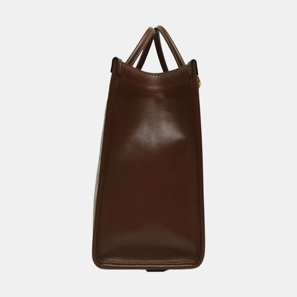 Retro Small Monogram Coated Canvas Brown