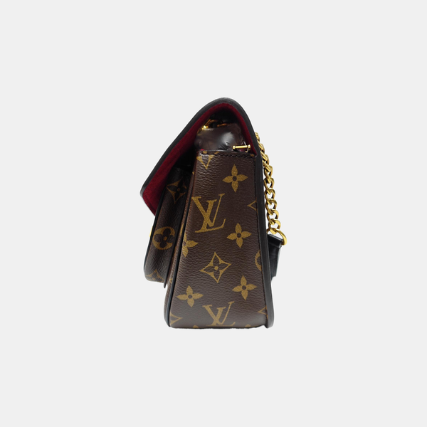 PASSY Monogram Coated Canvas Brown