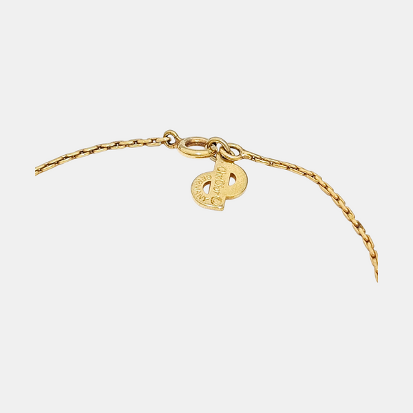 Dior Oblique Metal Gold Bracelet