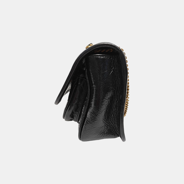 NIKI Mini Quilted Calfskin Black
