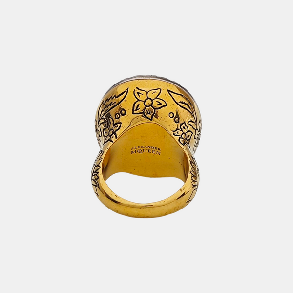 Metal Gold Ring EU 51