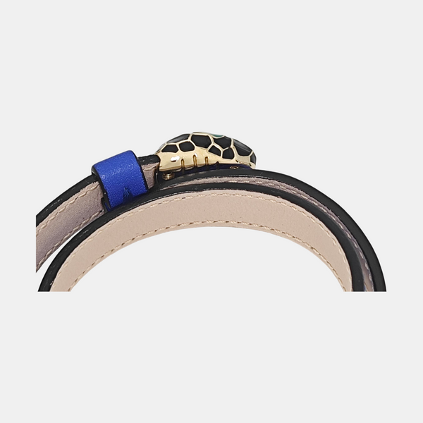 SERPENTI Metal Blue Bracelet