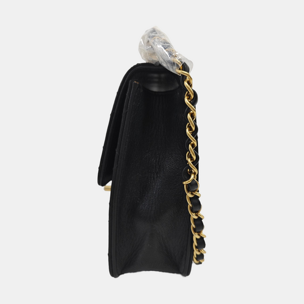 Quilted Lambskin Mini Black