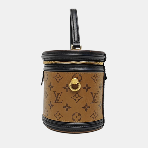 CANNES PM Monogram Coated Canvas Brown
