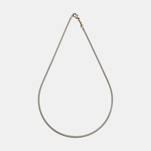 Metal Silver Necklace