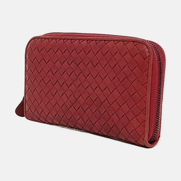 Calfskin Wallet Red