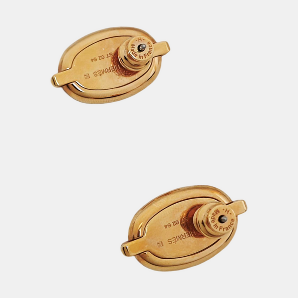 O'maillon Copper Alloy Rose Gold Stud Earrings