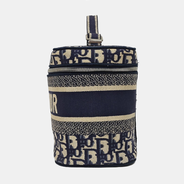 Travel Vanity Oblique Canvas Blue