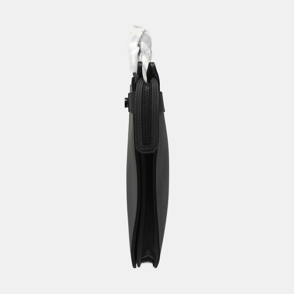 Calfskin Top Handle Bag Black