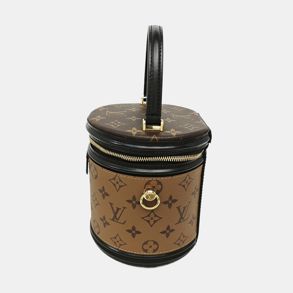 CANNES PM Monogram Coated Canvas Brown