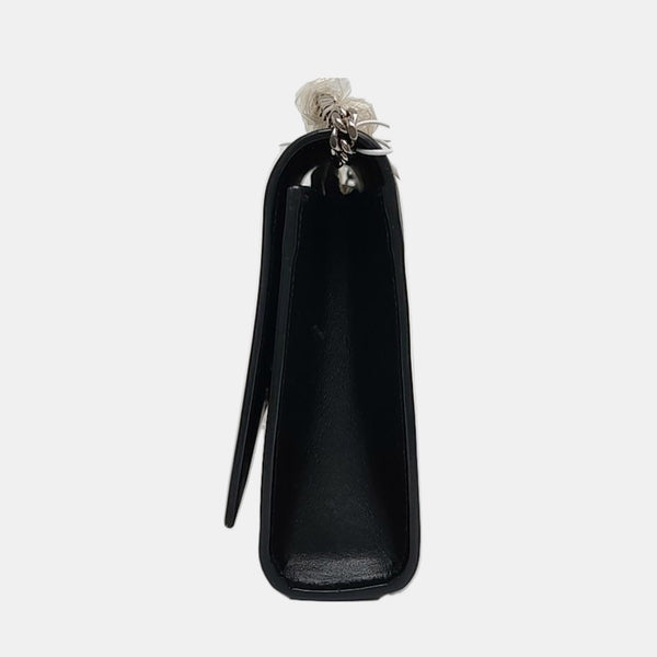 Authenticated pre-owned KATE Calfskin Black - Shoulder Bag at Looply