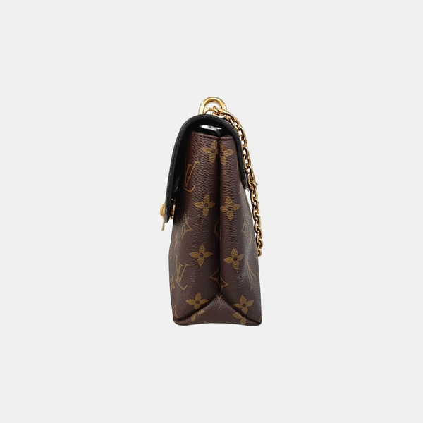 SAINT PLACIDE Monogram Coated Canvas Black