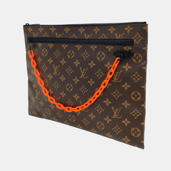 A4 Monogram Coated Canvas Brown