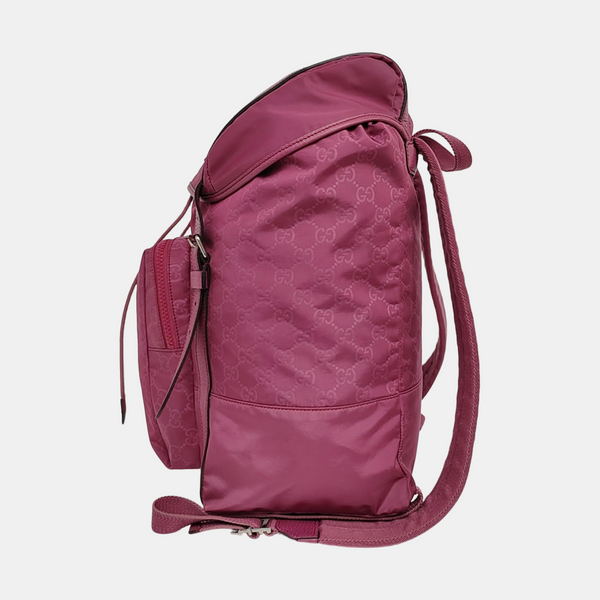 Monogram Nylon Backpack Purple