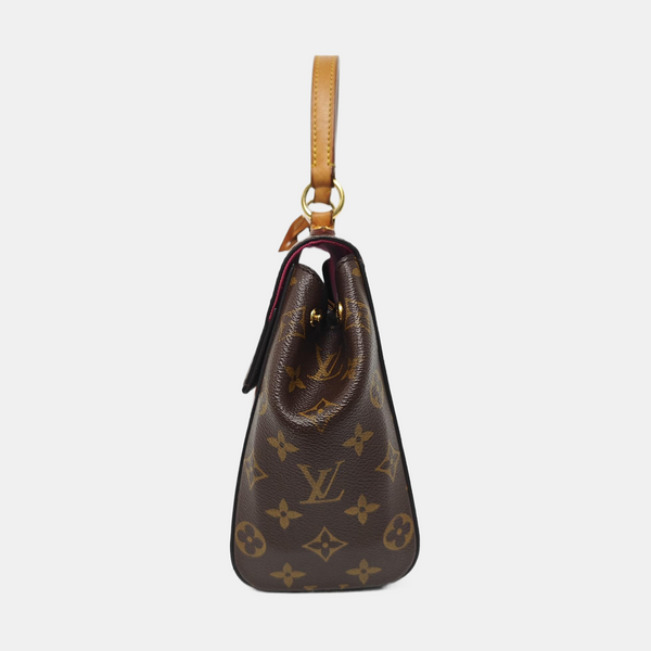 CLUNY PM Monogram Coated Canvas Brown